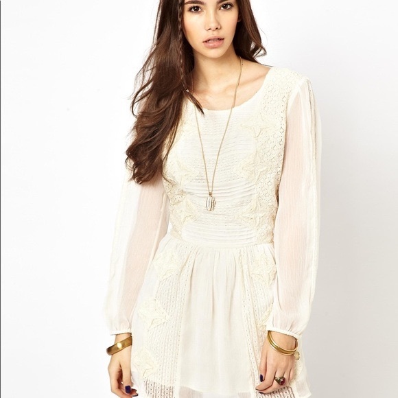 NWOT Free People Leigh Lace Dress - Picture 3 of 7